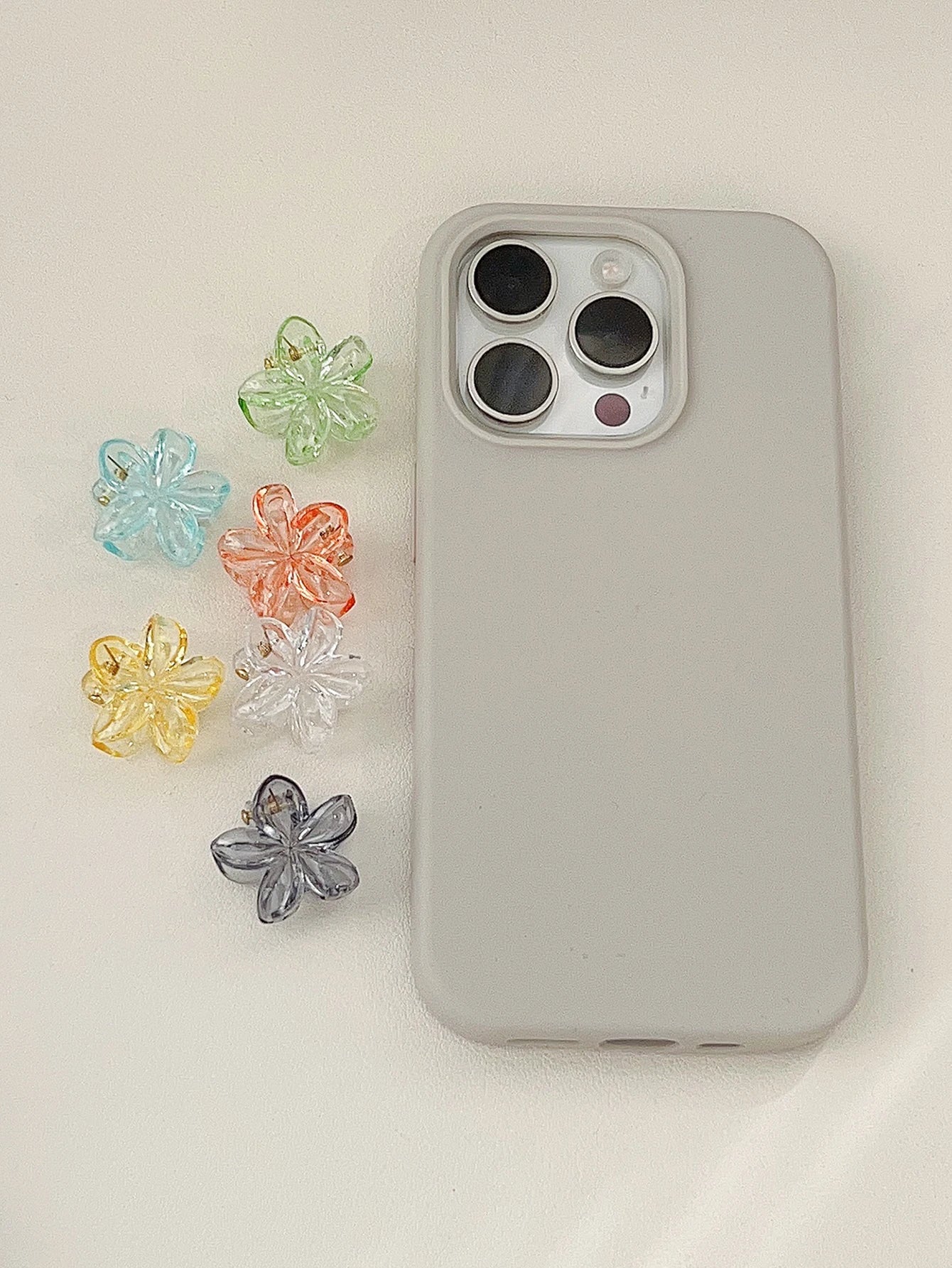 Mini Presilhas Flor para Cabelo – Kit com Presilhas Antimarcas para Franjas e Penteados