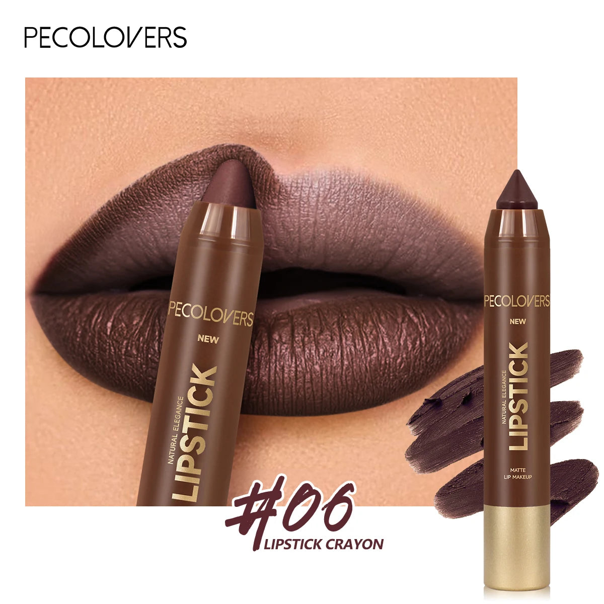 Lápis Labial Matte Fine Tip – Contorno Preciso e Acabamento Suave