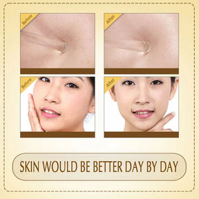 Creme Facial de Pérola BIOAQUA 2 Unidades – Hidratação, Firmeza e Cuidados com a Pele