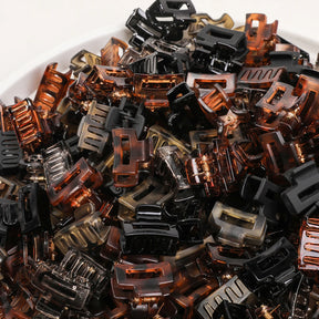 Mini Presilhas Flor para Cabelo – Kit com Presilhas Antimarcas para Franjas e Penteados