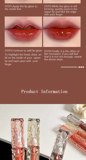 Lip Gloss Transparente 1,8g – Hidratante, Duradouro e À Prova d’Água