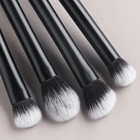 Professional Makeup Brush Set 8pcs Vegan Synthetic Bristles for Foundation Blush Eyeshadow,Easy Clean Soft Face Eye CosmeticKits
