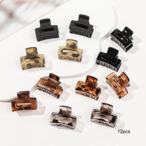 Mini Presilhas Flor para Cabelo – Kit com Presilhas Antimarcas para Franjas e Penteados