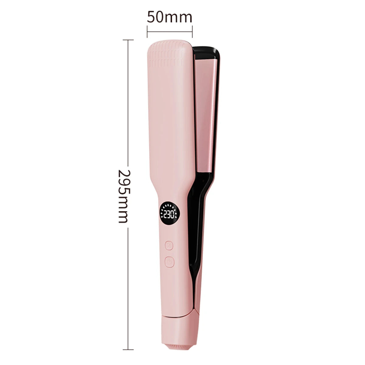 Minhuang Hair Straightener 2-in-1 Professional Ceramic Flat Iron Fast Heat Treatment Hair Styling Tool For Wet or Dry Hair