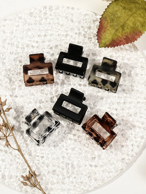 Mini Presilhas Flor para Cabelo – Kit com Presilhas Antimarcas para Franjas e Penteados