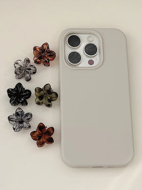 Mini Presilhas Flor para Cabelo – Kit com Presilhas Antimarcas para Franjas e Penteados