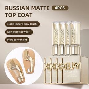 15ml Glass Top Coat Long Lasting Clear Rubber Top Coat LED UV Strengthen Nails High Gloss Top Finish Gel Nail Polish