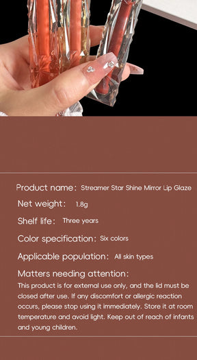 Lip Gloss Transparente 1,8g – Hidratante, Duradouro e À Prova d’Água