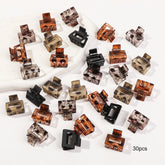 Mini Presilhas Flor para Cabelo – Kit com Presilhas Antimarcas para Franjas e Penteados