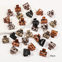 Mini Presilhas Flor para Cabelo – Kit com Presilhas Antimarcas para Franjas e Penteados