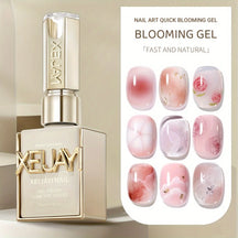 15ml Glass Top Coat Long Lasting Clear Rubber Top Coat LED UV Strengthen Nails High Gloss Top Finish Gel Nail Polish