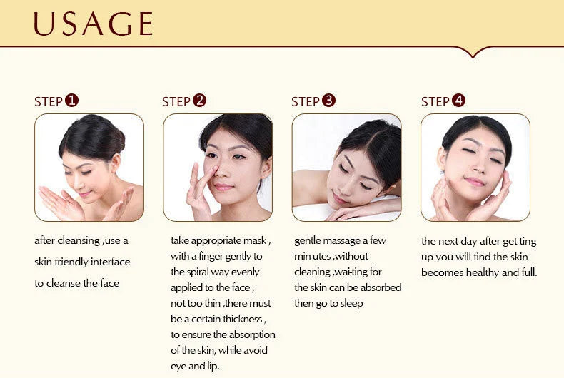 Creme Facial de Pérola BIOAQUA 2 Unidades – Hidratação, Firmeza e Cuidados com a Pele