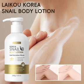 Moisturizing Snail Body Lotion Whitening Lotion Soothes Skin Rejuvenating Repair Skin Lightening Body Cream Skin Care