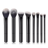 Professional Makeup Brush Set 8pcs Vegan Synthetic Bristles for Foundation Blush Eyeshadow,Easy Clean Soft Face Eye CosmeticKits