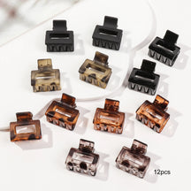 Mini Presilhas Flor para Cabelo – Kit com Presilhas Antimarcas para Franjas e Penteados