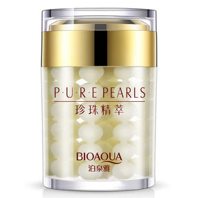 Creme Facial de Pérola BIOAQUA 2 Unidades – Hidratação, Firmeza e Cuidados com a Pele